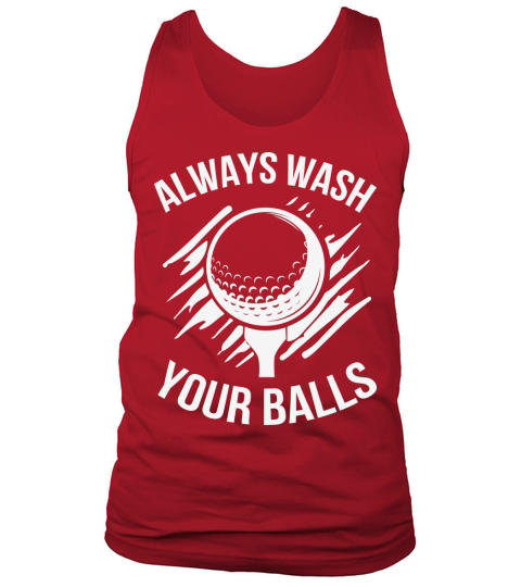 Always Wash Your Balls Golf Tank Top Unisex
