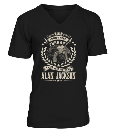 Alan Jackson V-Neck T-shirt