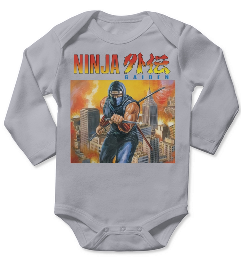 Ninja Gaiden Long Sleeve Baby One-Piece