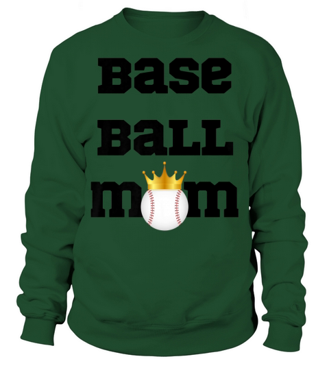 Loud &amp; Proud Baseball Mom Softball Mother Funny Women Mommy Premium T Shirt Sweatshirt Unisex