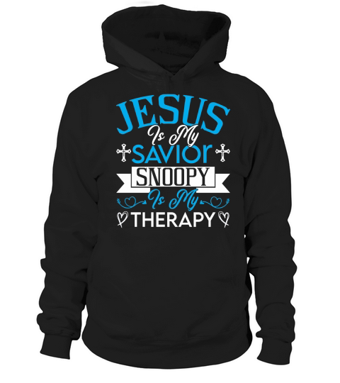 Jesus Is My Savior Snoopy 2 Hoodie Unisex