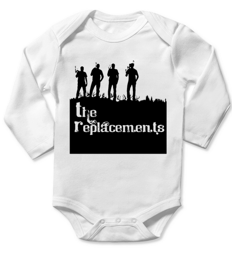 The Replacements Band Tshirt Long Sleeve Baby One-Piece