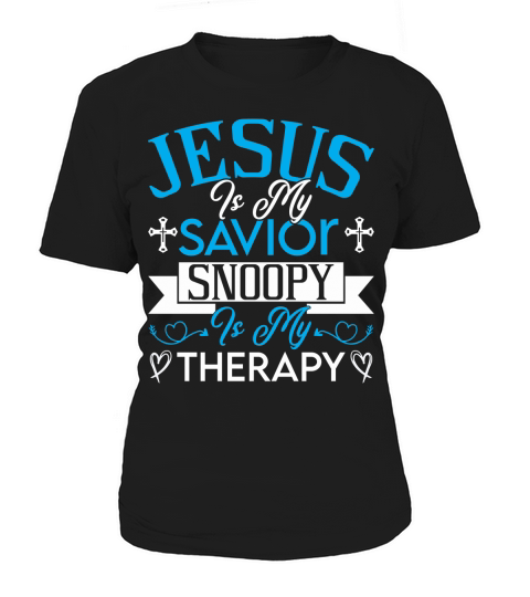 Jesus Is My Savior Snoopy 2 Women's T-Shirt