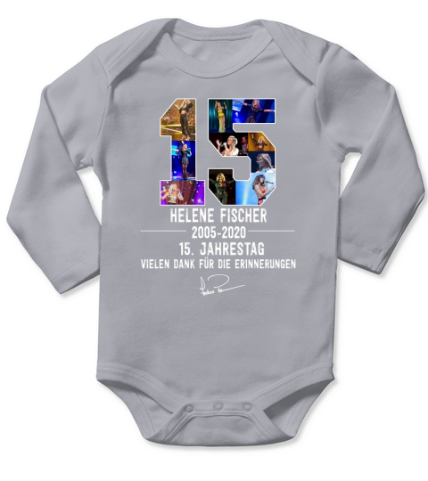 helene fischer - vielen dank für die erinnerungen Long Sleeve Baby One-Piece