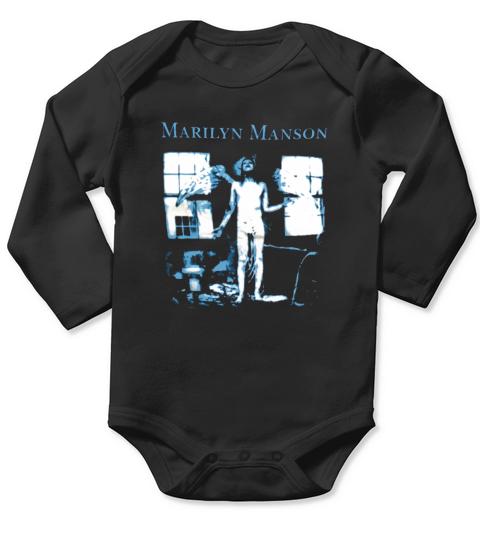 Marilyn Manson Long Sleeve Baby One-Piece