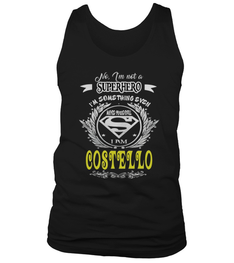 COSTELLO . COSTELLO superhero Tank Top Unisex