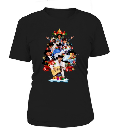 George Strait Christmas Tree Women's T-Shirt