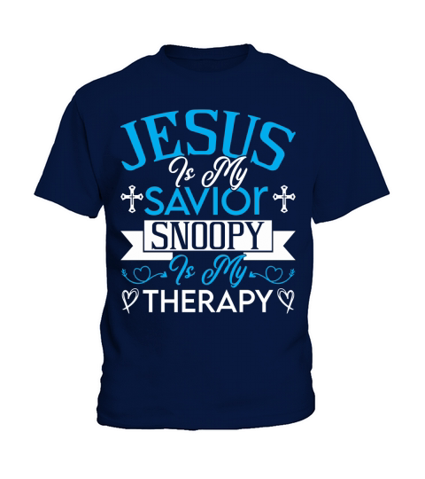 Jesus Is My Savior Snoopy 2 Kids T-Shirt