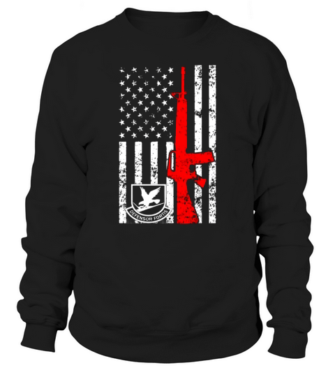 Air Force Security Forces Defensor Fortis flag Sweatshirt Unisex