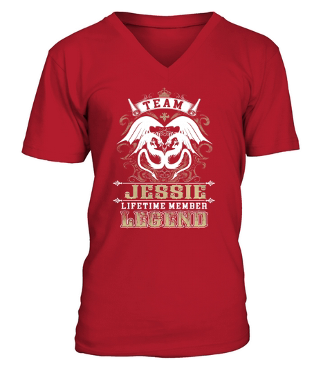 Team JESSIE lifetime member legend -JESSIE T Shirt JESSIE Hoodie JESSIE Family JESSIE Tee JESSIE Name JESSIE lifestyle JESSIE shirt JESSIE names V-Neck T-shirt
