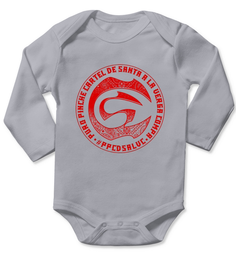 Cartel De Santa T-Shirt_3 Long Sleeve Baby One-Piece