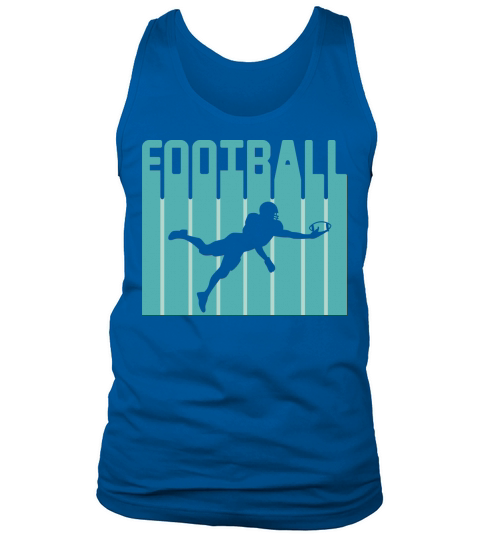 Retro Football T shirt Design SVG Tank Top Unisex