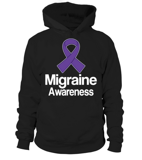 Migraine Awareness Month Ribbon Hoodie Unisex