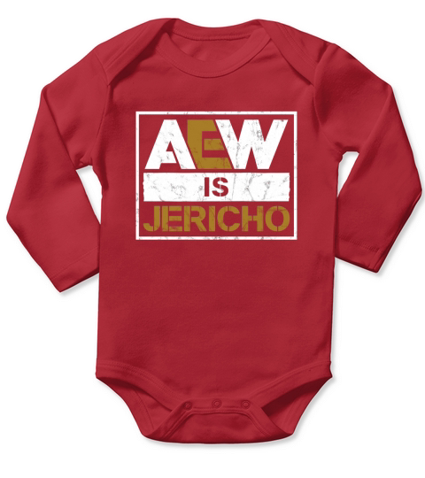 AEW is Jericho Long Sleeve Baby One-Piece
