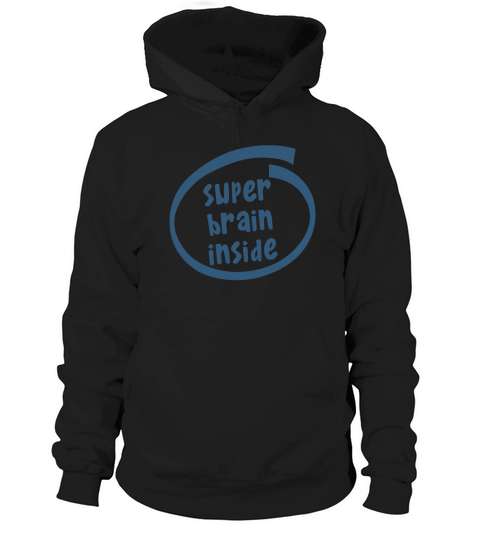 super brain inside (1846C) Hoodie Unisex