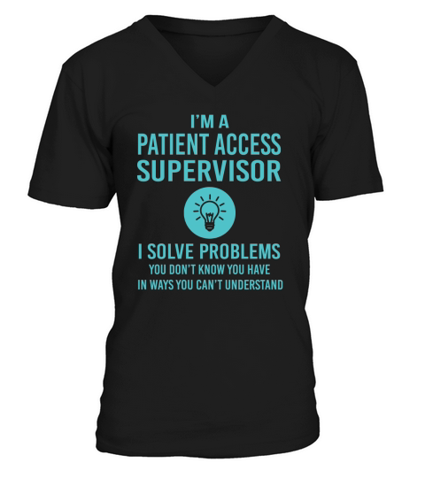 Patient Access Supervisor V-Neck T-shirt