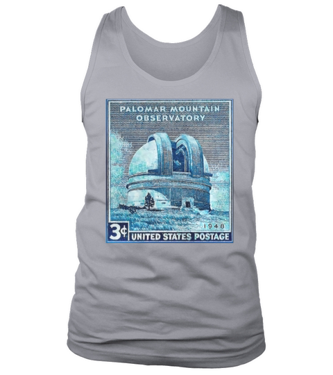 The Palomar Mountain Observatory stamp - Samsung Galaxy S7 Rubber Case Tank Top Unisex