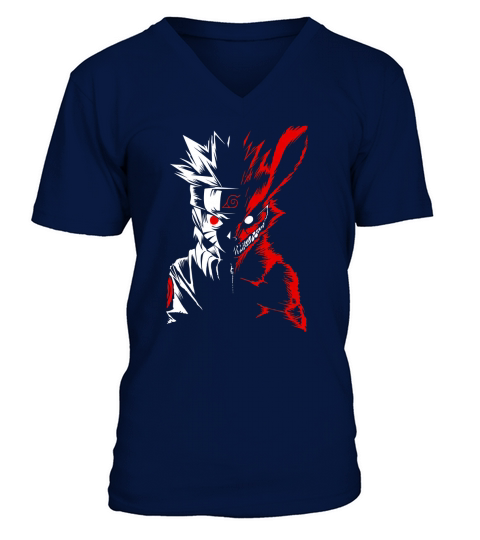 naruto V-Neck T-shirt