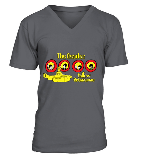 The Beatles Yellow Submarine V-Neck T-shirt