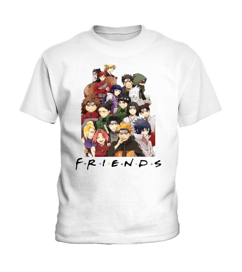 Naruto characters Friends Kids T-Shirt