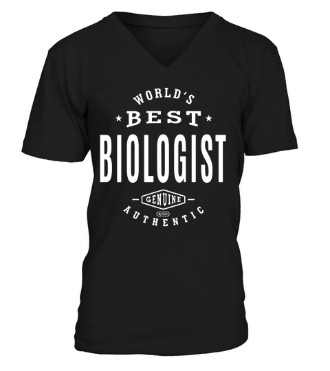Worlds Best Biologist V-Neck T-shirt