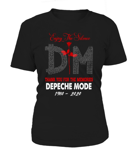 Enjoy the silence thank you for the memories Depeche Mode Women's T-Shirt