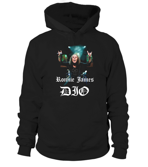 RIP Ronnie James Dio Hoodie Unisex