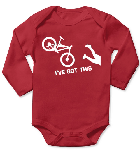 Mountain Biking Ive got this Long Sleeve Baby One-Piece