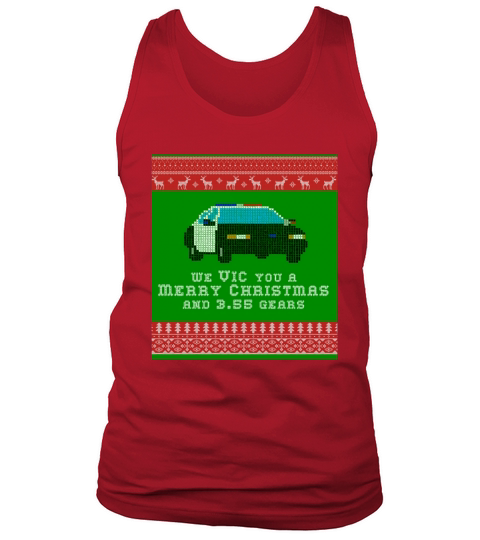 Crown Victoria Christmas 3 Tank Top Unisex
