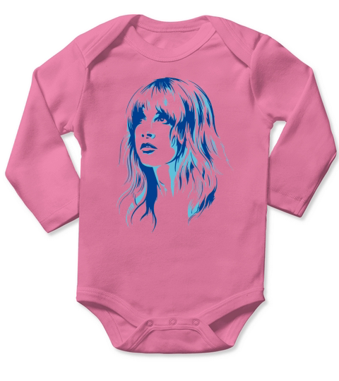 Stevie Nicks Long Sleeve Baby One-Piece