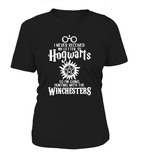 I never received my letter to hogwarts Im going hunting with the Winchesters - Ladies Flowy Tank Women's T-Shirt