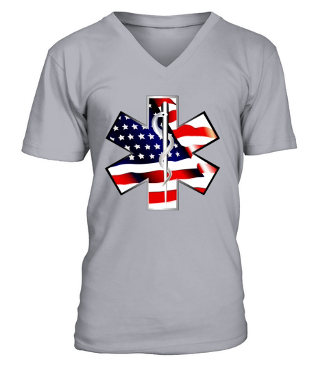 Medical V-Neck T-shirt