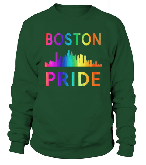 Boston Pride Month LGBTQ Awareness Gift Design Sweatshirt Unisex