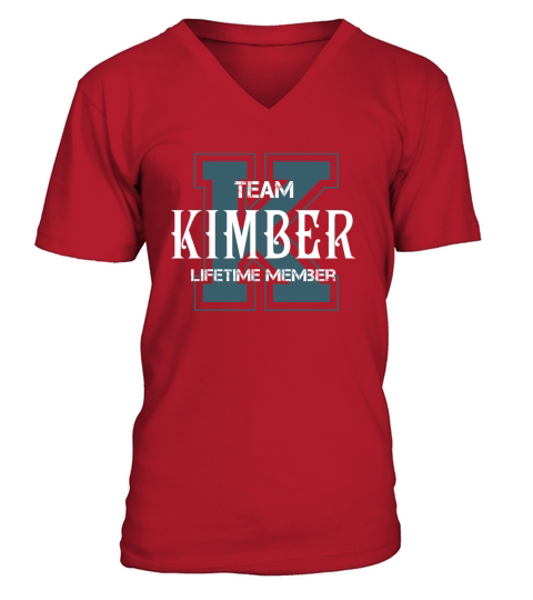 KIMBER Shirts - Team KIMBER Lifetime Member Name Shirts V-Neck T-shirt