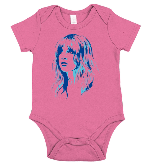 Stevie Nicks Short Sleeve Baby One-Piece