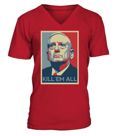 Kill em all T-shirt V-Neck T-shirt