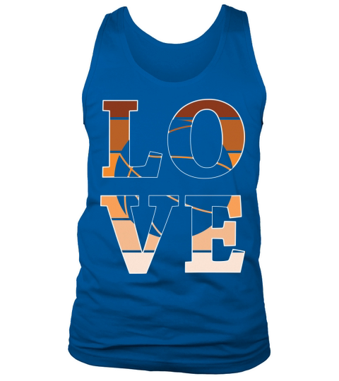 LOVE Basketball Vintage Tank Top Unisex