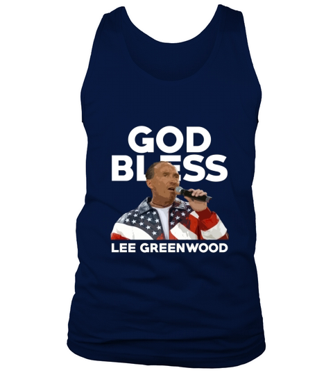 God Bless Lee Greenwood Country Music Singer Usa Legend Tank Top Unisex