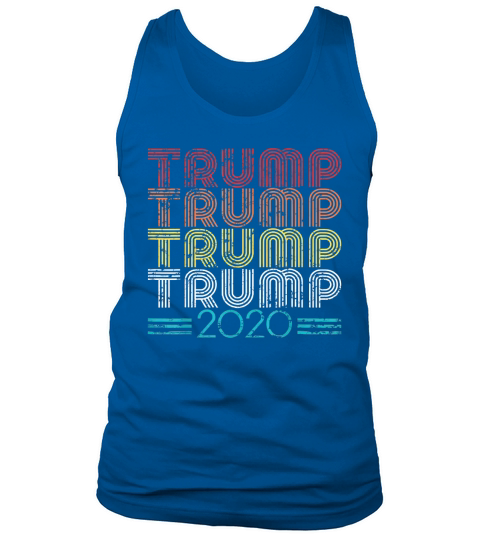 Trump 2020 Retro Vintage Distressed Grunge Pro President shirt Tank Top Unisex