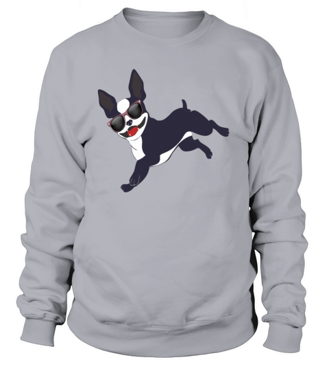 Funny Dog Sunglass Running Rottweiler Pet Lovers Sweatshirt Unisex