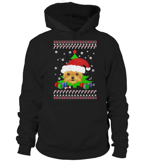 YORKIE Ugly Christmas Hoodie Unisex
