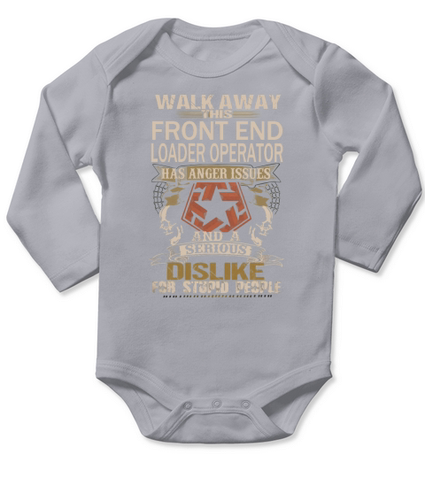 FRONT END LOADER OPERATOR Wakaway Long Sleeve Baby One-Piece