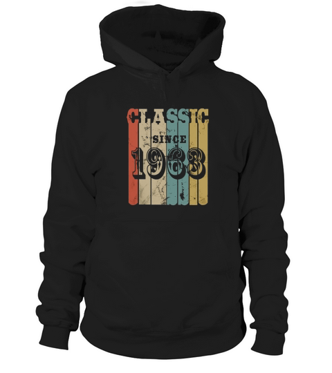1963 Classic Vintage T-Shirt Hoodie Unisex
