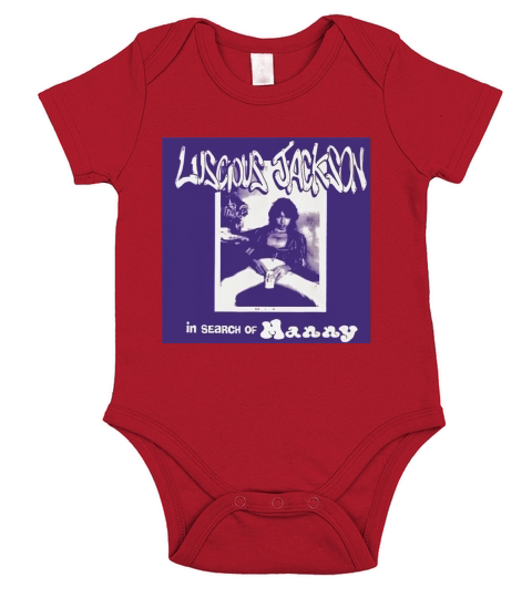 Luscious Jackson original In Search of Manny Album Short Sleeve Baby One-Piece