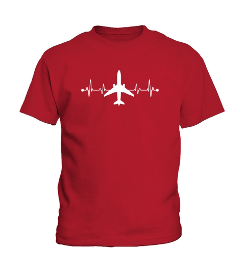 Pilot Heartbeat Kids T-Shirt