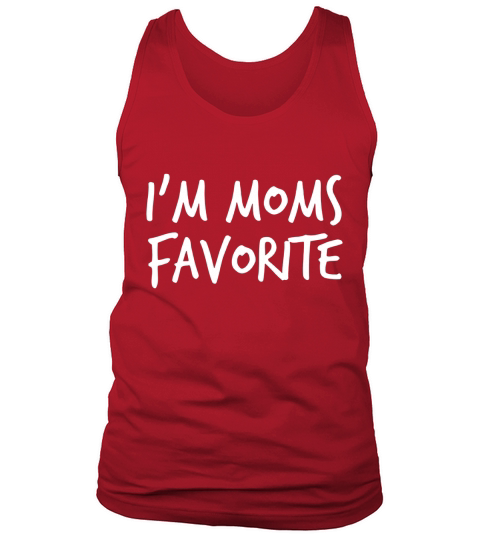 Im Moms Favorite Printed Casual Cotton Tank Top Unisex
