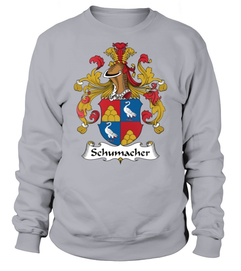 Schumacher Family Crest German Family Crests - Coffee Mug (colored) Sweatshirt Unisex