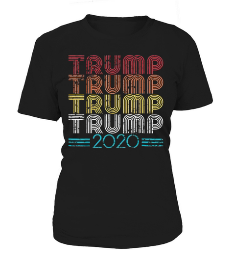 Trump 2020 Retro Vintage Distressed Grunge Pro President shirt Women's T-Shirt