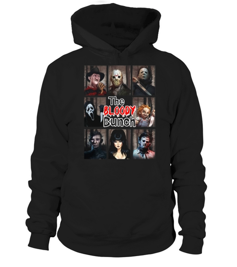 The Bloody Bunch Horror Hoodie Unisex