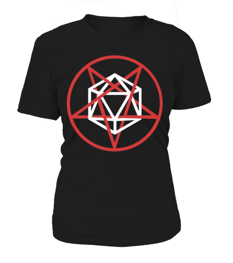 Satanic d20 Pentagram | Roleplaying Game - Baby Onesie Women's T-Shirt
